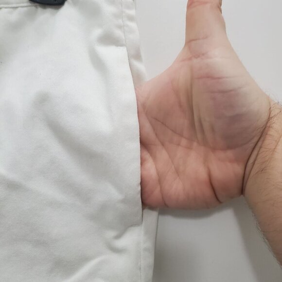 Pendleton Women's Vintage White High Rise Cotton Tapered Leg Pants Size‎ 8 - Picture 2 of 8